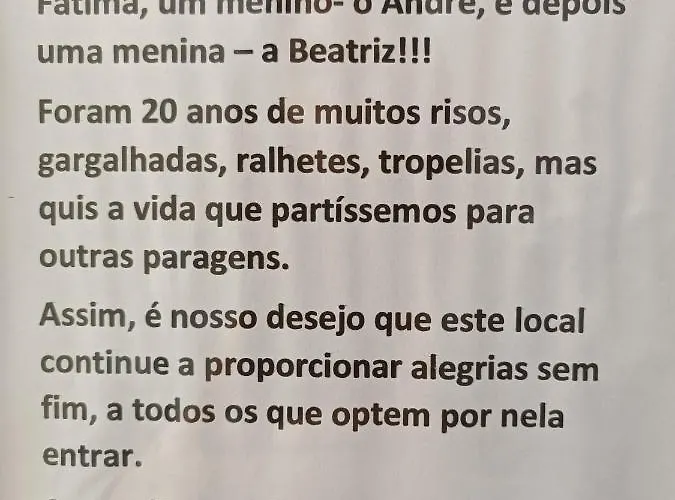 Casa de Férias Local Familia Coelho *